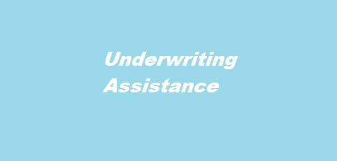 Underwriting assistance